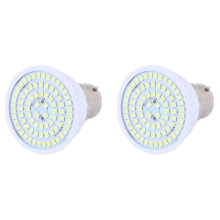 2x kiemdodende UVC-lamp LED UV-desinfectie B22 ultraviolette lamp