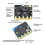 Placa de desarrollo 2X V1.5 para Smart Car Kit/Qtruck/Python Education Microb 9