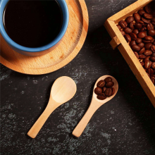 300 Pieces Small Wooden Spoons Mini Nature Wood Honey Teaspoon Cooking
