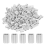 Ensemble de 600 embouts de câble de 1/16 pouce, manchons de sertissage en alliage d'aluminium 3
