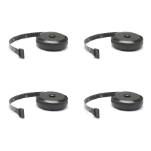 4X Ruban à mesurer pour le corps Mesure du tissu Couture Tailleur Mesure du tissu