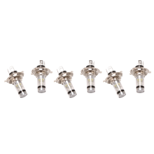 6 Pcs H4 9003 HB2 LED Motorcycle Headlight Bulbs HID Hi&Low Beam 6500K