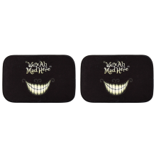 2 Pcs 40X60cm We'Re All Here Printed Doormat Floor Mat Home Super Soft