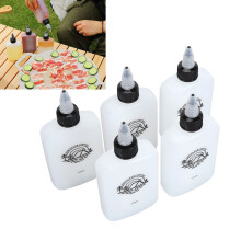 5 Stück 120 ml Ölspender 13,5x6x2,5 cm Drehverschluss