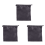 3X PU Leather Soft Storage Bag Pouch Case for Around Earphone AE -1 DJ 1