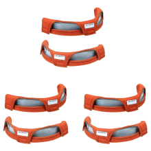 Lot de 6 bandeaux anti-transpiration pour casque de chantier, coussinets d'air 20-3200 V