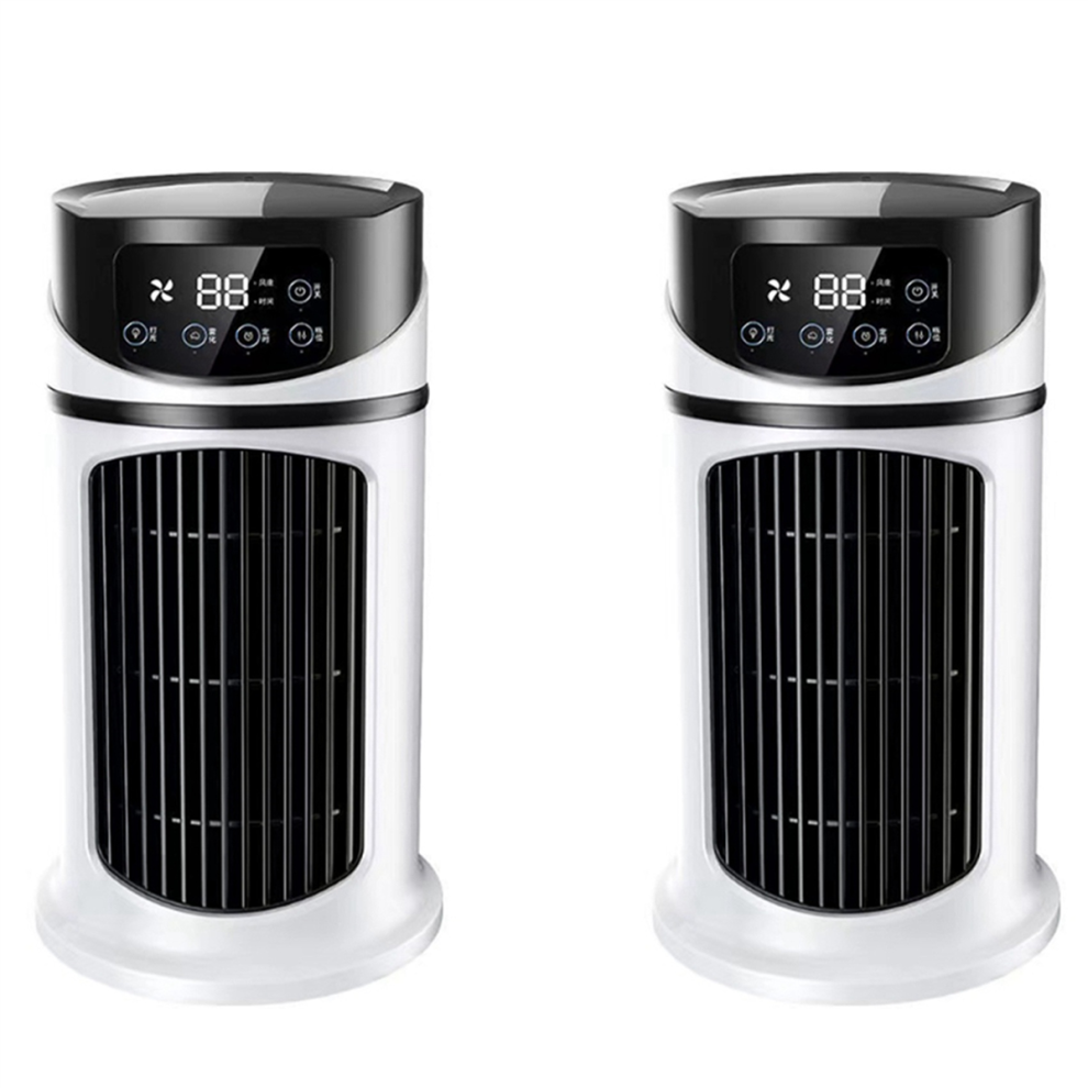 2X Condizionatore D'aria Portatile Mini Refrigeratore Per Ufficio 6 Marce Wind B