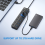 2X 7 Ports USB Hub Splitter Multi 3.0 Adapter Several Power with Switc 7