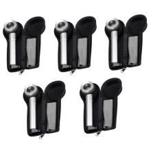 5X Handheld 45X Folding Linen Tester Metal Magnifiers Cloth Thread Cou