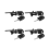 4X Zinc Alloy Computer Desk Cabinet Mailbox Drawer Cupboard Locker Cam 2