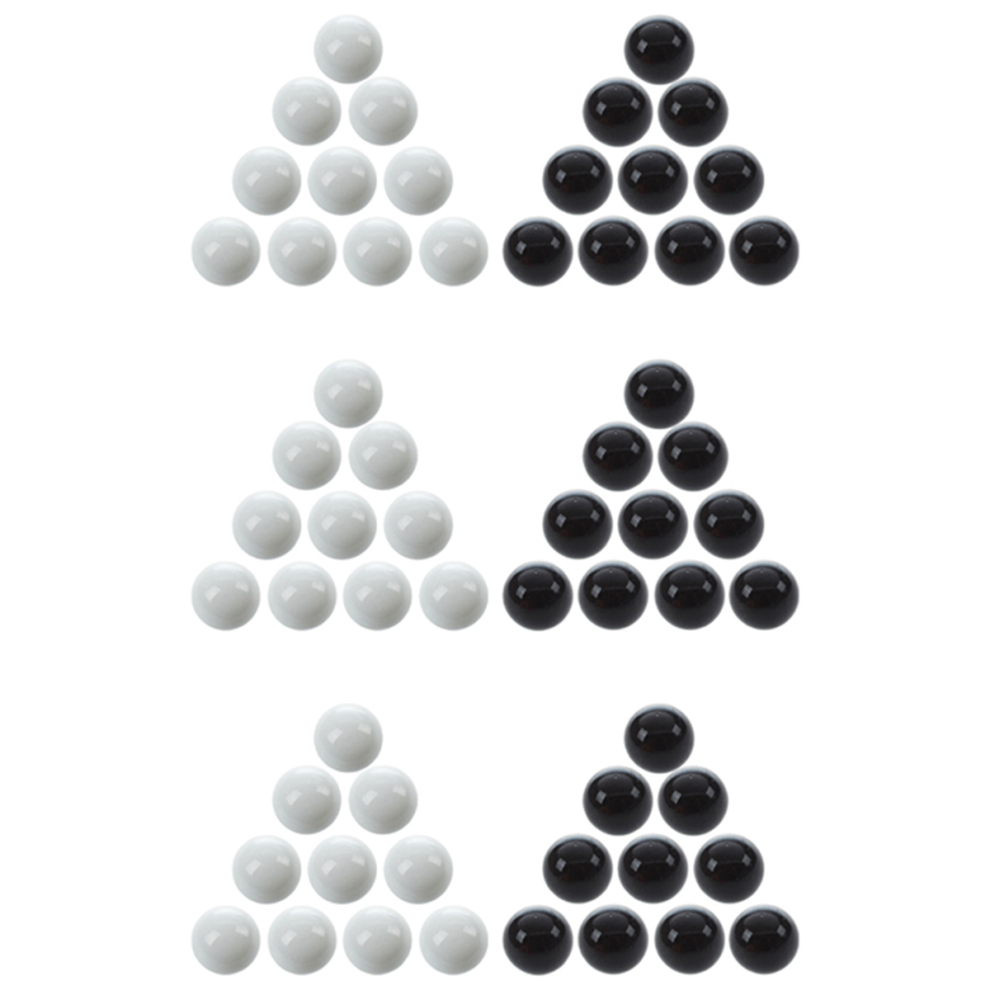 Photos - Other Toys 60 Pcs Marbles 16mm Glass Knicker Balls Decoration Color Nuggets Toy B