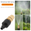 40 Pcs Adjustable Misting Nozzle for Gardening Sprinkle Brass Watering 4
