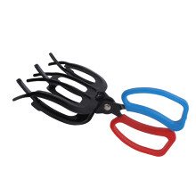 Pinza per pesci a 3 artigli, morsetto, plastica-ferro