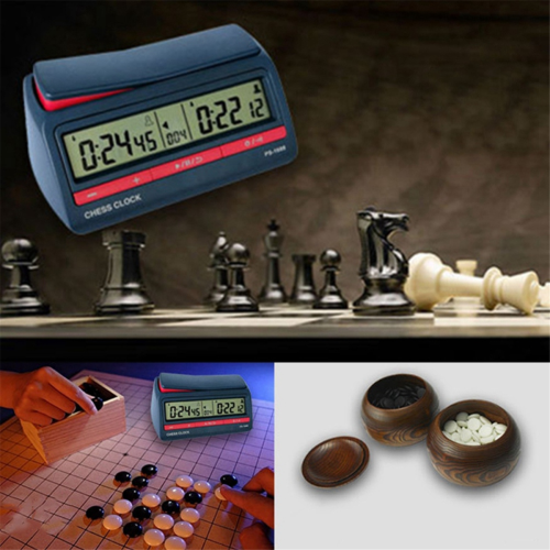 3X Erweiterte Schach Digital Timer Uhr Count Up Down Brettspiel 2