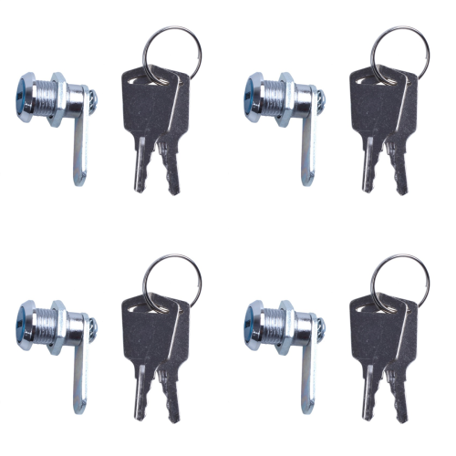 4X Συρτάρι γραφείου Cam Lock 16MM + 8 κλειδιά για αρχείο γραμματοκιβωτίου Arcade 1
