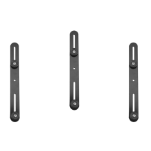 3x Dual Flash Bracket Hot Shoe Mount Houder voor Statief DSLR Came