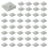 Self-Adhesive Plastic Wire Bundle Holder 3Mm Cable Tie Mount Base 200P 2