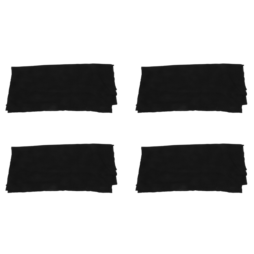 4X Speaker Grill Cloth Stereo Gille Fabric Radio Mesh 1.7Mx0.5m Black 4854049596408