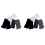 10 Pairs Men'S Five Seperate Finger Toe Socks Comfortable Cotton 1