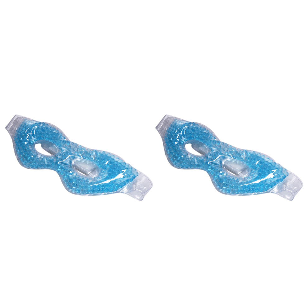 Torribaly Blue 2X Hot Cold Sleeping Eye Mask Ice Cool Compress Gel Eyeshade Fati