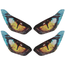 2X Motorcycle Accessories Headlight Protection Sticker for Xmax 300 25