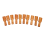 20PCs Wooden Mini Scoop Salt Sugar Coffee Spoon Kitchen Cooking Tool 3