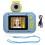 Caméra pour enfants 40 MP, objectif pivotant, 400 mAh, 32 Go, Bleu 2