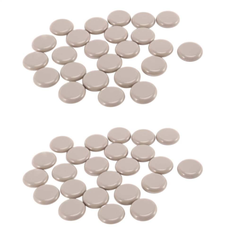 48 Pcs Furniture Sliders Gliders For Carpet Laminate Floor Self Adhesi 4854049500696