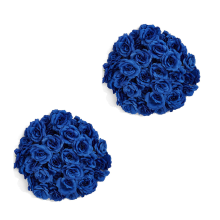 Silk Rose Flower Heads,100Pcs for Hat Clothes Album Decoration, Weddi