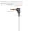 2X 3.5mm Spring Earphones Single Side Headphones Earbuds Wired Headset 3