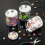 Paint Bucket Clear with Metal Lids and Handle Decorative Plastic Stora 8