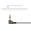 2X 3.5mm Spring Earphones Single Side Headphones Earbuds Wired Headset 8