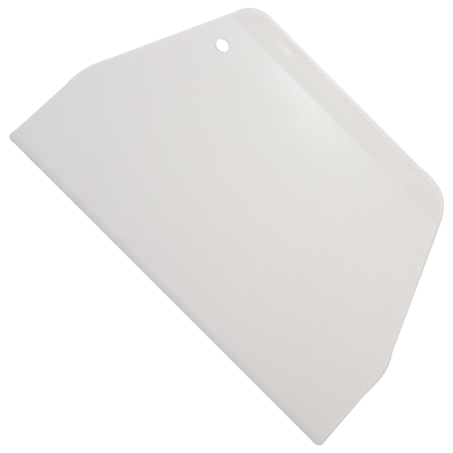 20 τεμάχια 19 cm x 12,5 cm επίπεδη λευκή πλαστική ζύμη για διακοσμητές κέικ S 2