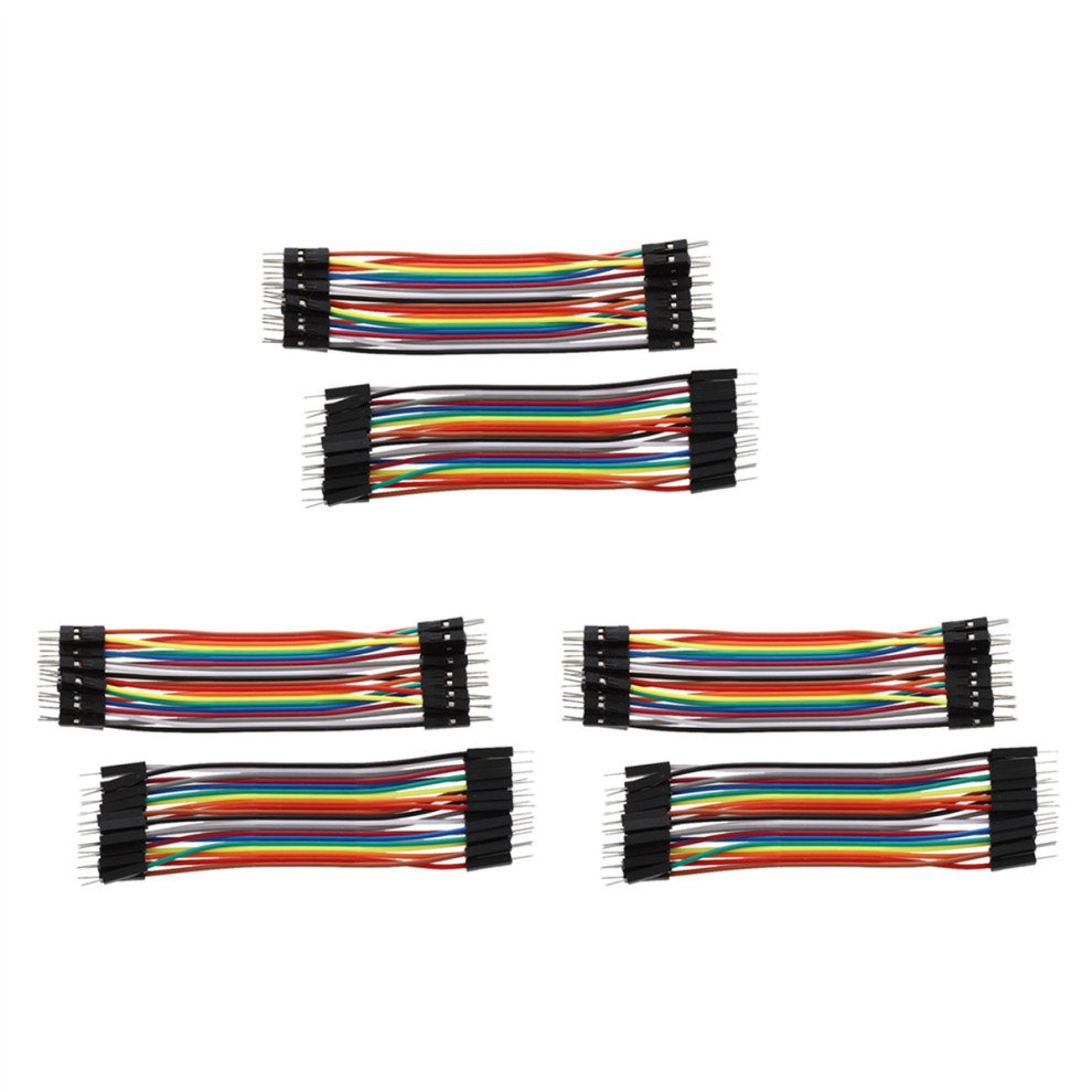 Photos - Cable (video, audio, USB) 120 Pcs 10 cm Breadboard Plug Male to Jumper Wires Cables