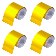 4X Reflect Thermische Tape Luchtinlaat Warmte-isolatie Schild Wrap Reflect