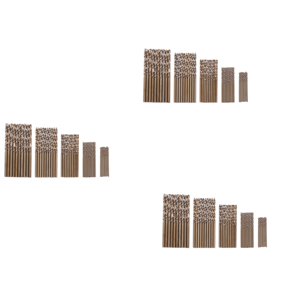 150Pcs Drillforce Tools M35 Cobalt Drill Bit Set,Hss-Co Set 1-3Mm,For 4854049504939