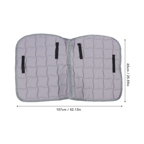 Breathable Saddle Pad for Horses, 107x65cm, Comfortable Riding Equipment 1