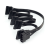 Καλώδιο τροφοδοσίας 20x 4 ακίδων IDE σε 5 θύρες Molex Multi Port 18AWG Wire 3