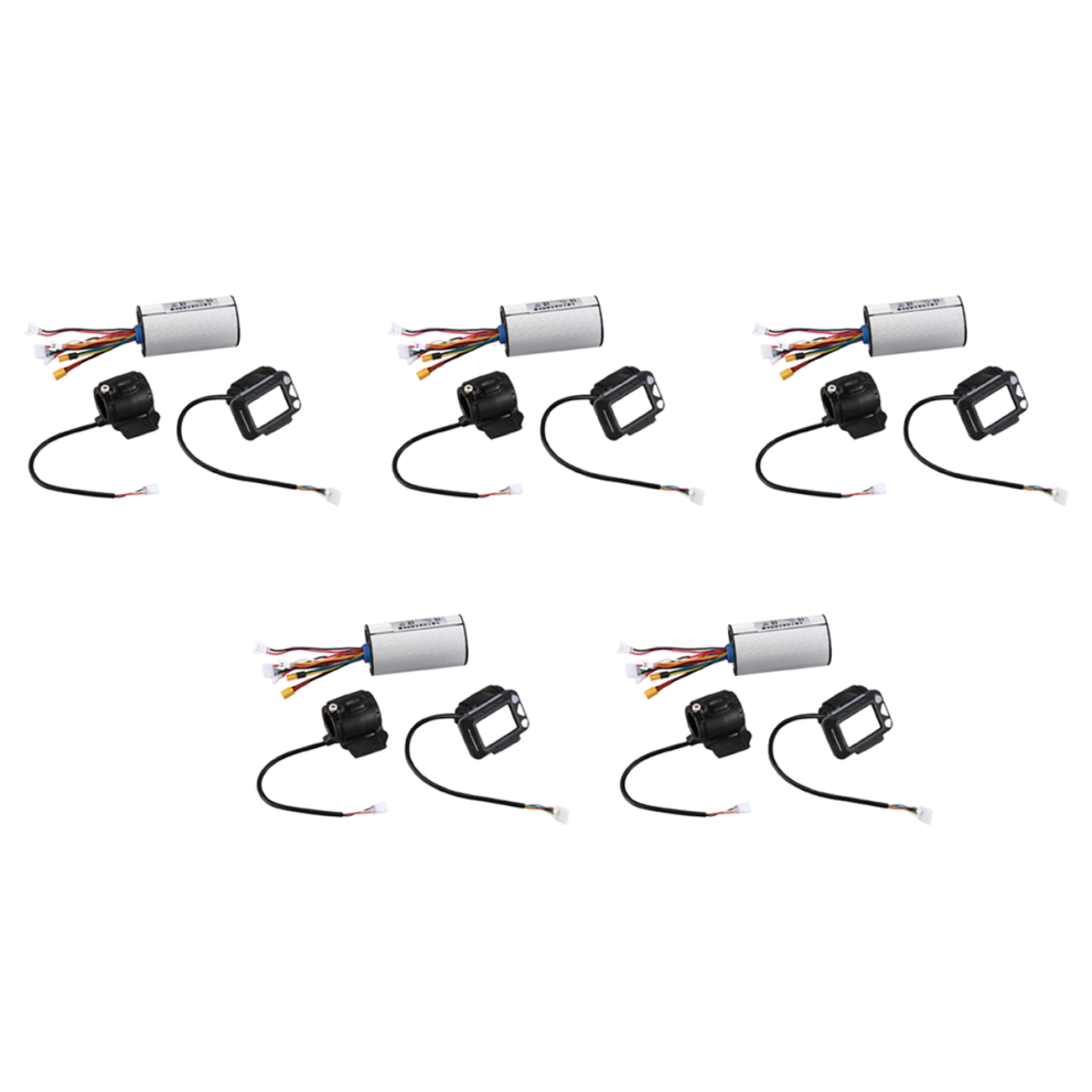 5X Controller Freno Display Lcd 24V 250W Scooter Elettrico Brushless Mo
