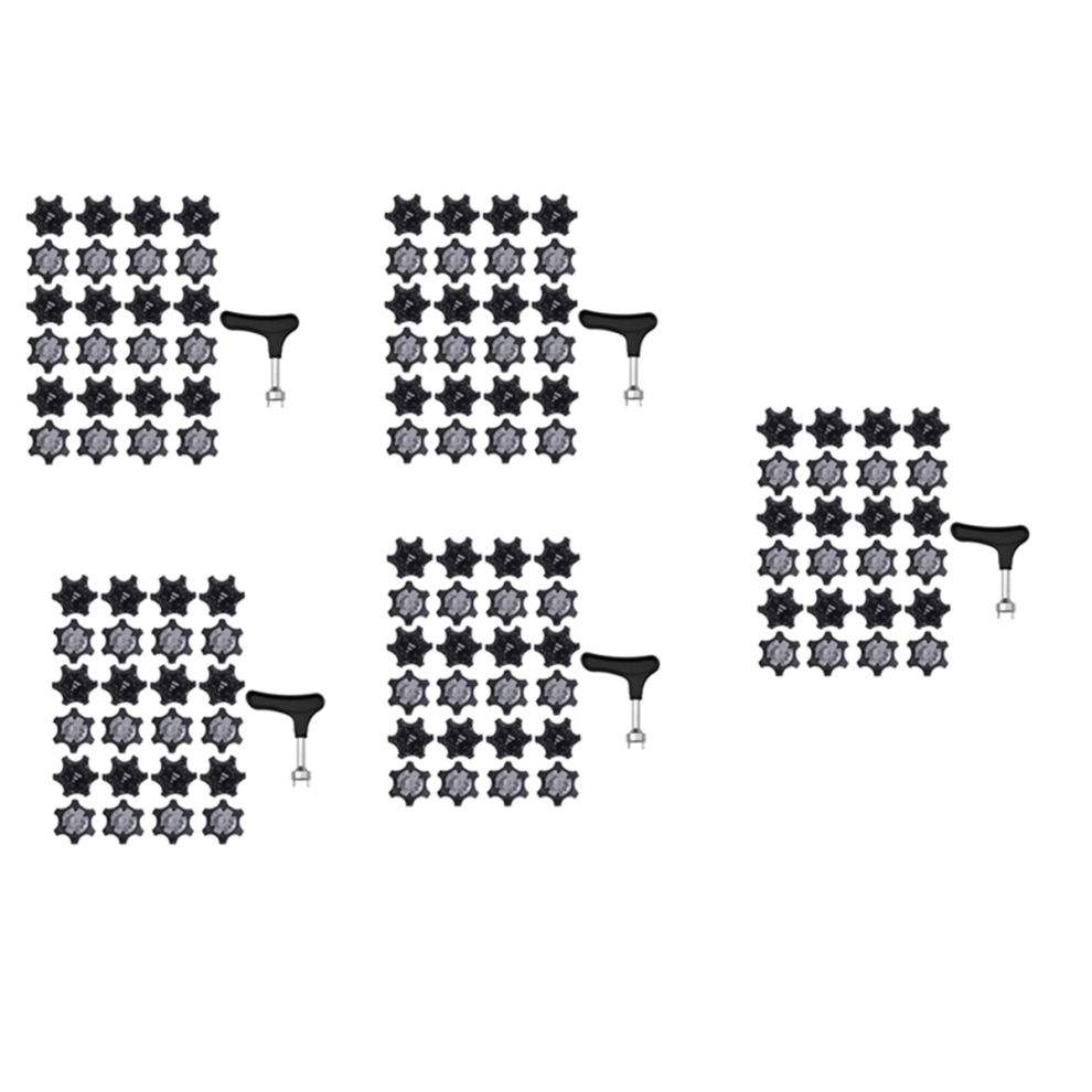 125 Tacchetti Facili Da Cambiare, Scarpe Da Golf Antiscivolo Universali, Con Puntale