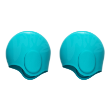 2X Gorro de natación unisex para niños con protección auditiva 3D de silicona impermeable para nadar