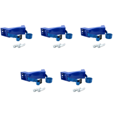 5X Cylinder Mounted Bracket Gas ABS Holder for Motorhome RV Caravan,Bl
