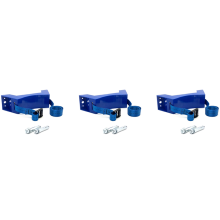 3X Cylinder Mounted Bracket Gas ABS Holder for Motorhome RV Caravan,Bl