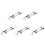 10 pezzi di bacchette per grancassa, testa in feltro, bacchette per percussioni, bacchette per timpani con 1