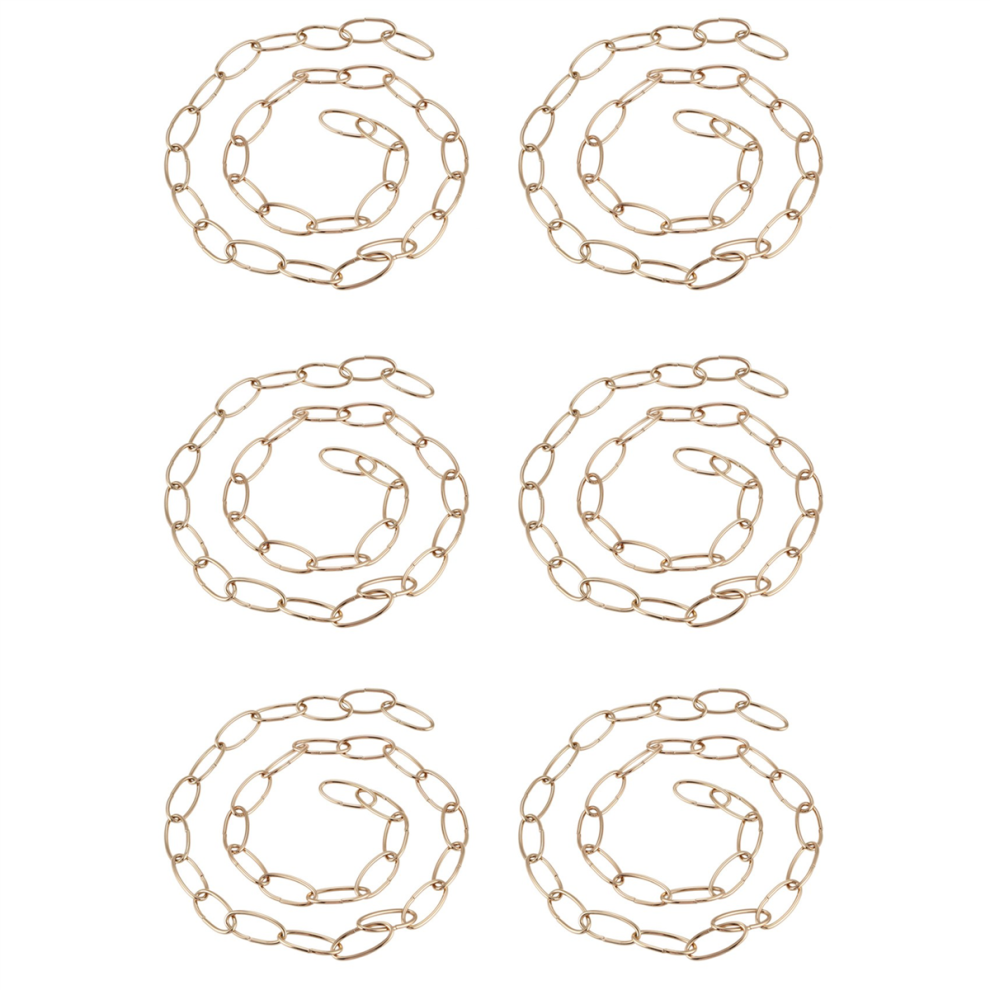 6Pcs 1M Heavy Duty Chain For Vintage Chandelier Hanging Lamp,French Go 4854049506520
