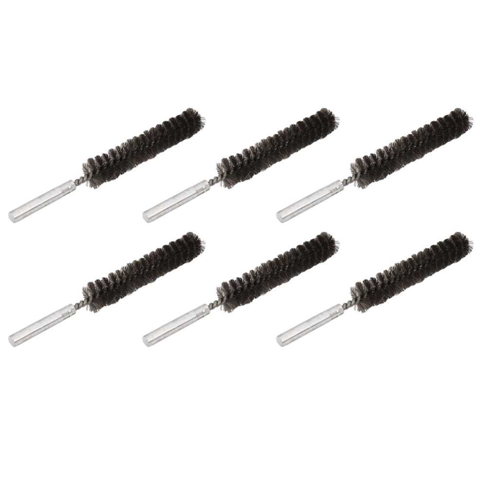 6Pcs 17Cm Length 20Mm Diameter Stainless Steel Wire Tube Cleaning Brus 4854049506537