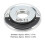 2 pezzi di dado per mola 5/8-11, flangia da 45 mm, argento 2