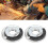 2 pezzi di dado per mola 5/8-11, flangia da 45 mm, argento 15
