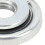 2 pezzi di dado per mola 5/8-11, flangia da 45 mm, argento 10