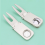 2x magnetische sigarenhouder golf divot marker tool draagbare kar clip mul 3